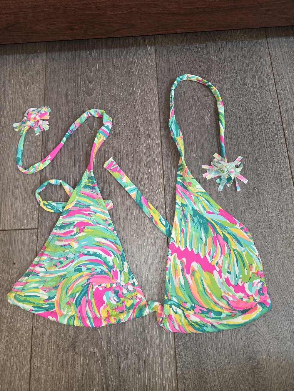 Lilly Pulitzer Bikini Top Size 8 Gently Used